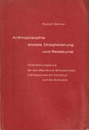 Anthroposophie soziale Dreigliederung und Redekunst (antiquariaat)